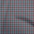 thumbnail image 1 of oneOone Polyester Spandex Brown Fabric Check Sewing Material Print Fabric By The Yard 56 Inch Wide, 1 of 4