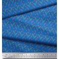 thumbnail image 3 of Soimoi Poly Georgette Fabric Zig Zag Abstract Print Fabric by the Yard 52 Inch Wide, 3 of 3