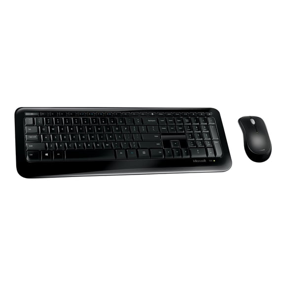 Microsoft Wireless Desktop 850 Optical Keyboard & Mouse Combo (PY9-00002) Black - English