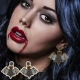 thumbnail image 1 of Up to 65% Off Women's Earrings Halloween Sequins Rice Beads Creative Earrings Temperament Ladies Earrings Pendant Necklace Rings Earring Jewelry on Clearance, 1 of 2