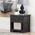 thumbnail image 1 of South Shore Fusion 1-Drawer Nightstand - End Table with Storage for Adult, in Gray Oak, 1 of 10