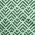 thumbnail image 1 of oneOone Cotton Poplin Green Fabric Geometric Craft Projects Decor Fabric Printed By The Yard 56 Inch Wide, 1 of 4