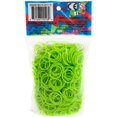 thumbnail image 2 of Rainbow Loom Neon Green Rubber Bands with 24 C-Clips (600 Count), 2 of 3
