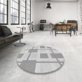thumbnail image 4 of Ahgly Company Machine Washable Indoor Rectangle Transitional Gunmetal Gray Area Rugs, 5' x 7', 4 of 7