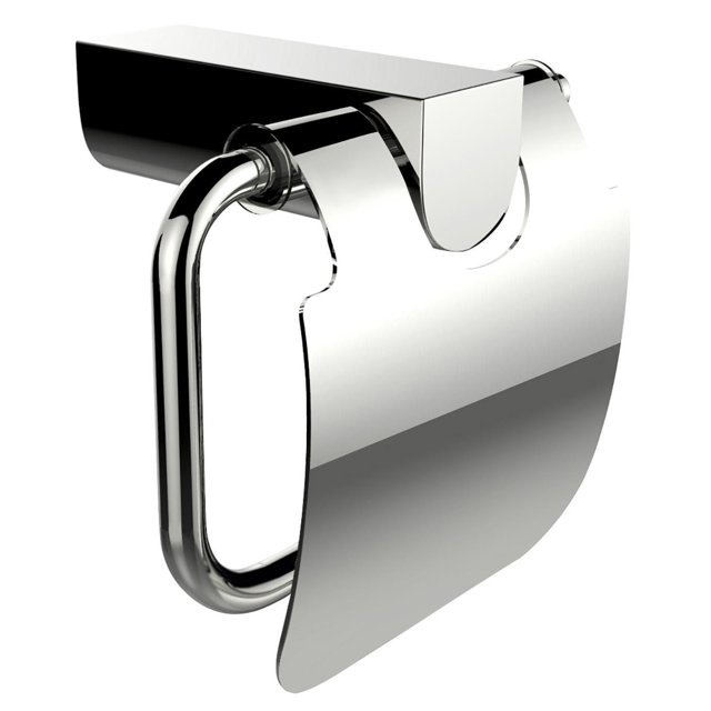 5.67-in. W Rectangle Stainless Steel Toilet Paper Roll Holder In Chrome Color AI-3051