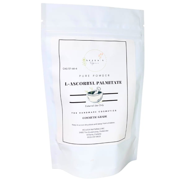 Xclusiv Organics L-Ascorbyl Palmitate – STABLE Ascorbic Acid | Anti-oxidant| 100g