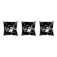 thumbnail image 1 of Redempat Breathable And Wrinkle-resistant Halloween Throw Pillow Covers For Spooky Style JYM328-2 3Set, 1 of 6