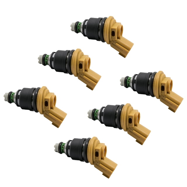 mmirethe 16600-RR543 NISMO SKYLINE R33 GTS-T RB25DET JECS With 550cc Injectors Durable 6PCS 1Set
