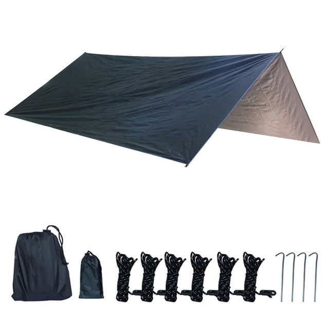 LSLJS Auvent de Plage Extérieur Léger et Étanche à l'Humidité, Pare-Soleil, Tente d'Ombrage, Auvent de Camping