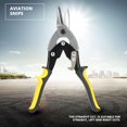 thumbnail image 4 of Aviation Tins Snips, With Metal Closed Switch Lock High Hardness Aviation Snips, Cutting Plastic For Cutting Card Board Cutting Aluminum Cutting Sheet Metal, 4 of 8