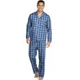 thumbnail image 1 of Hanes Pyjama Tissé pour Hommes, P, Carreaux Bleus, 1 of 1