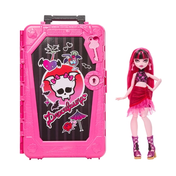 Monster High-Coffret Monstrueux Secrets Draculaura-avec accessoires