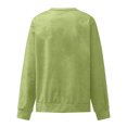 thumbnail image 4 of Pxiakgy Chandail Décontracté à Manches Longues Col Rond Couleur Unie pour Femmes Automne Hiver Menthe + S, 4 of 5