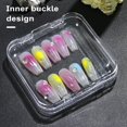 thumbnail image 4 of CNKOO 3Pcs Faux Clous Boîte de Rangement avec Couvercle en Plastique Transparent Perles Conteneur de Stockage Multifonctionnel Mini Boîte Vide Carrée pour Faux, 4 of 10