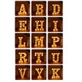 thumbnail image 4 of ziyahi Luminous 26 English Alphabet LED Letter Light Night Lamp Wedding Party Decor letter L, 4 of 6