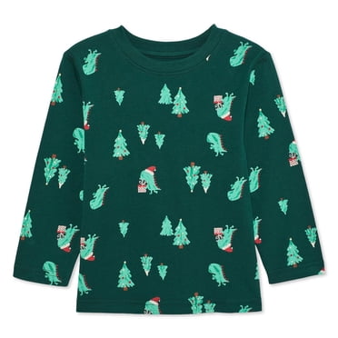 T-shirt à manches longues des Fêtes George pour petits garçons