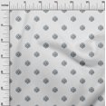 thumbnail image 2 of oneOone Organic Cotton Voile Fabric Circle Ikat Decor Fabric Printed BTY 42 Inch Wide, 2 of 4