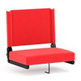 thumbnail image 1 of Grandstand Comfort Seats by Flash with Ultra-Padded Seat in Red, 1 of 9