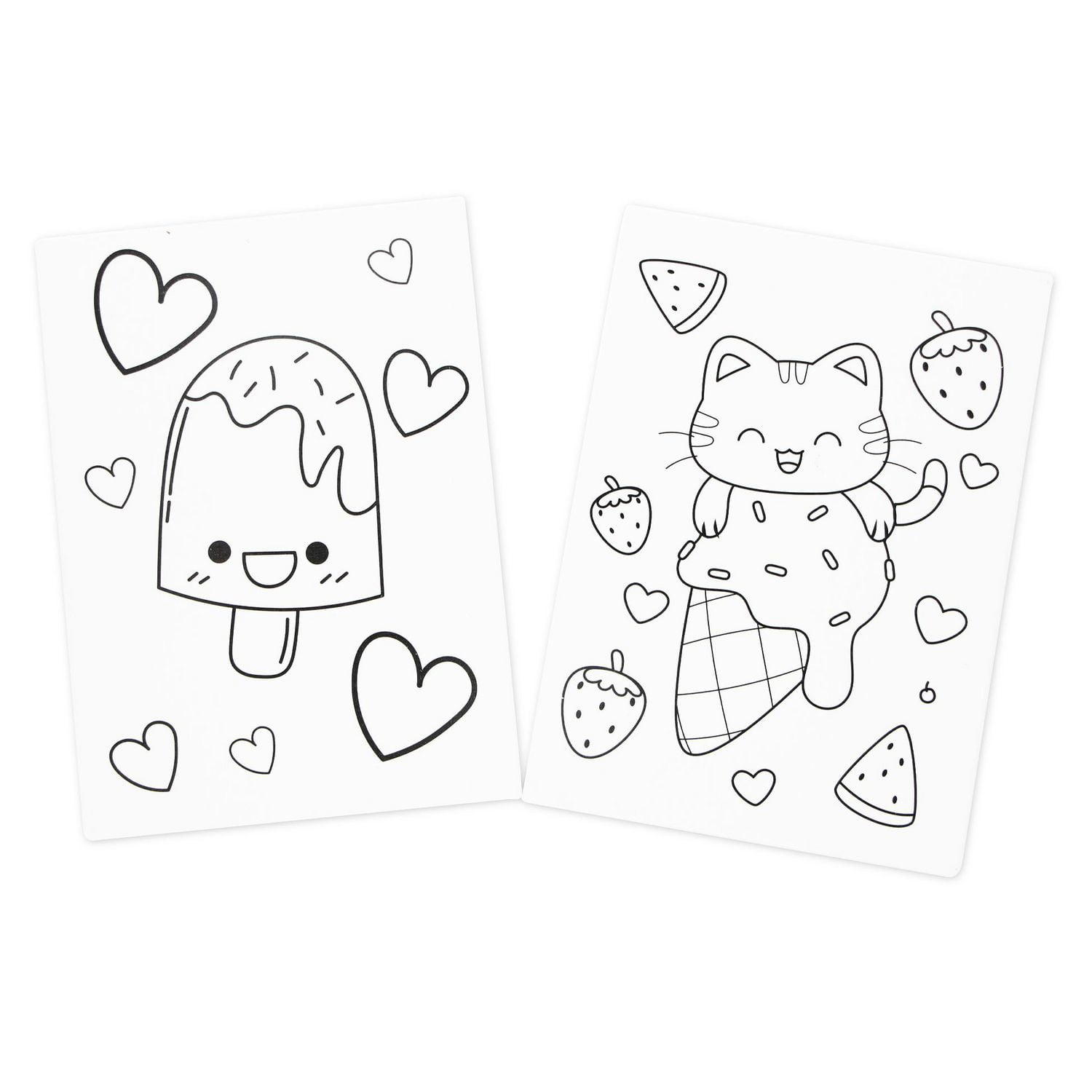 TINY HANDS Canvas Panels for Painting and Crafts, Print Canvas, 2pc, 12.7 cm (5 in)