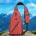 thumbnail image 5 of Fridja Sales！ Men's Chest Bag and Multi Functional Backpack Sports and Leisure Lightweight and Trendy Single Shoulder Bag Men's Fashion Student Crossbody Bag, 5 of 5