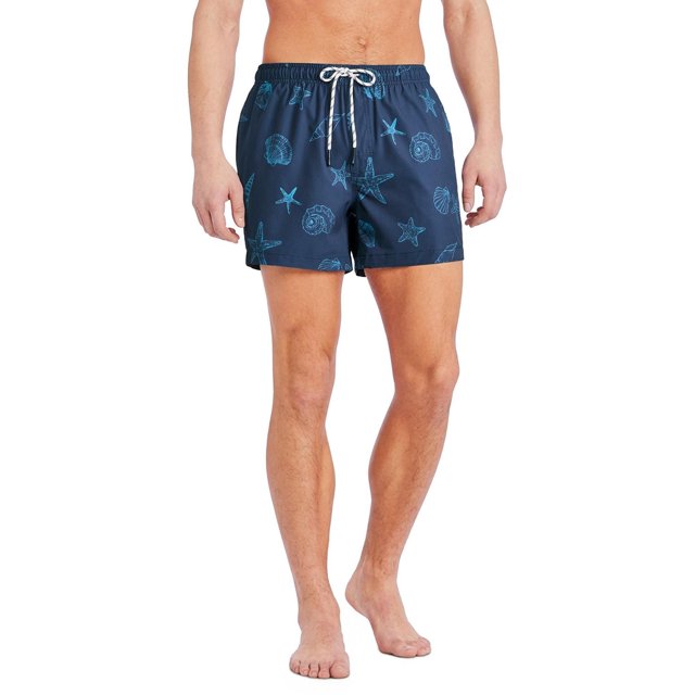 Short de bain de volley imprimé George pour hommes