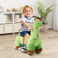 thumbnail image 2 of Gymax Dinosaure à Chevaucher pour Enfants 6V avec Pédale de Mer Rembourrée Musique avant & Roues, 2 of 10