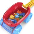 thumbnail image 5 of Mega Bloks Coffret de construction Chariot ramasseur de blocs, rouge, 5 of 5