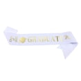thumbnail image 1 of Class Of 2025 Graduation Sash With Gold Glitter Letters Elegant Satin Stole For Party Cheer Celebrations, 1 of 7