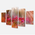 thumbnail image 2 of Sunlight over Garden with Flowers - Large Floral Canvas Artwork, 2 of 3