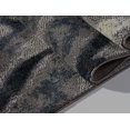 thumbnail image 3 of Ladole Rugs Etobicoke Soft Durable Micro Polyester Area Rug Carpet in Grey-Cream (5'3" x 7'6", 160cm x 230cm), 3 of 3