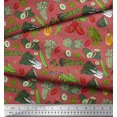 thumbnail image 2 of Soimoi Cotton Duck Fabric Dot & Mix Vegetable Fabric Prints By Yard 56 Inch Wide, 2 of 3