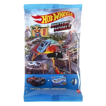 Hot Wheels 1:64 Scale Toy Car & Sticker in Opaque Surprise Bag, Mystery Models (Styles May Vary) - Walmart Exclusive