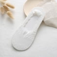 thumbnail image 2 of Womens Liner Socks Low Cut Non Slip Ankle Socks Hidden Cushioned Socks For Flat Boat, 2 of 3