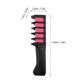 thumbnail image 2 of Graflsoa 5-Slot Hair Chalk Comb for Temporary Color - Quick-Dry, Non-Sticky, 12 Vibrant Shades Including Green, Easy Application & Wash-Out, 2 of 6