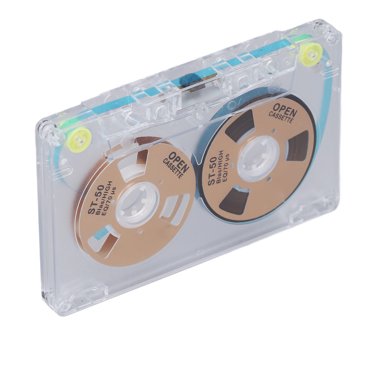Blank Cassette Tapes, DIY 46min Recording, High Output Low Noise Reel to Reel Cassettes Tape with Excellent Visual Effect for Music Recording