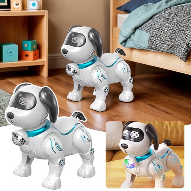 Jouet Chien Robot, Mignonne Décoration de Chien Robot Télécommandé pour la Maison pour Enfants pour Fête des Fêtes