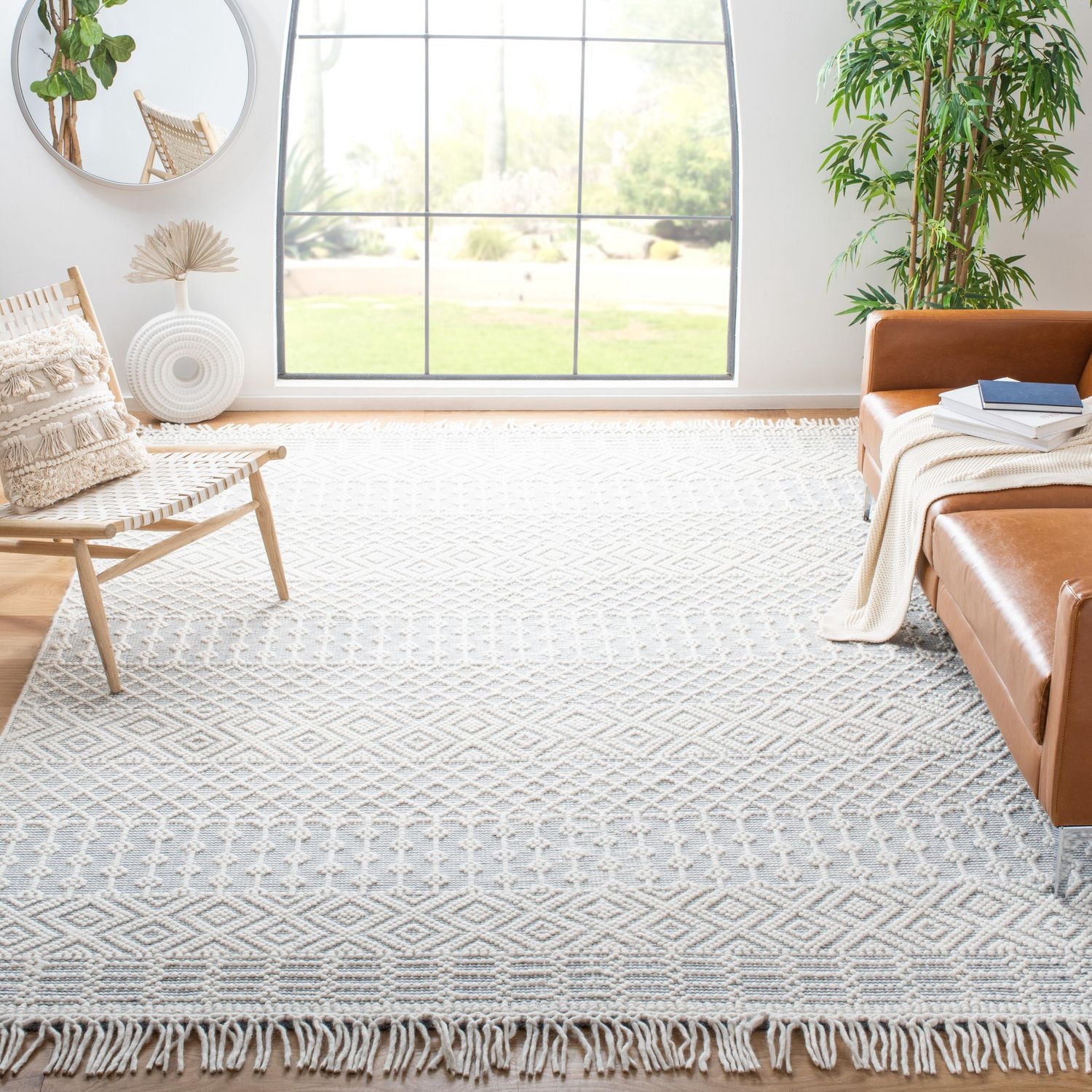 SAFAVIEH Natura Cordelia Tapis Géométrique