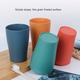 thumbnail image 4 of kurtrusly Wash Cup Multi-Functional Toothbrush Cups Reusable Simple Style Bottle Mug Washing Brush Holder Bathroom Accessories Yellow 1Set, 4 of 6