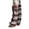 thumbnail image 1 of Kensington Natural Horse Fly Boots - Fleece Trimmed - Stay-Up Technology - Protection from Insect Bites and UV Rays - Sold in Pairs (2 Boots) - Medium - Tan, 1 of 5