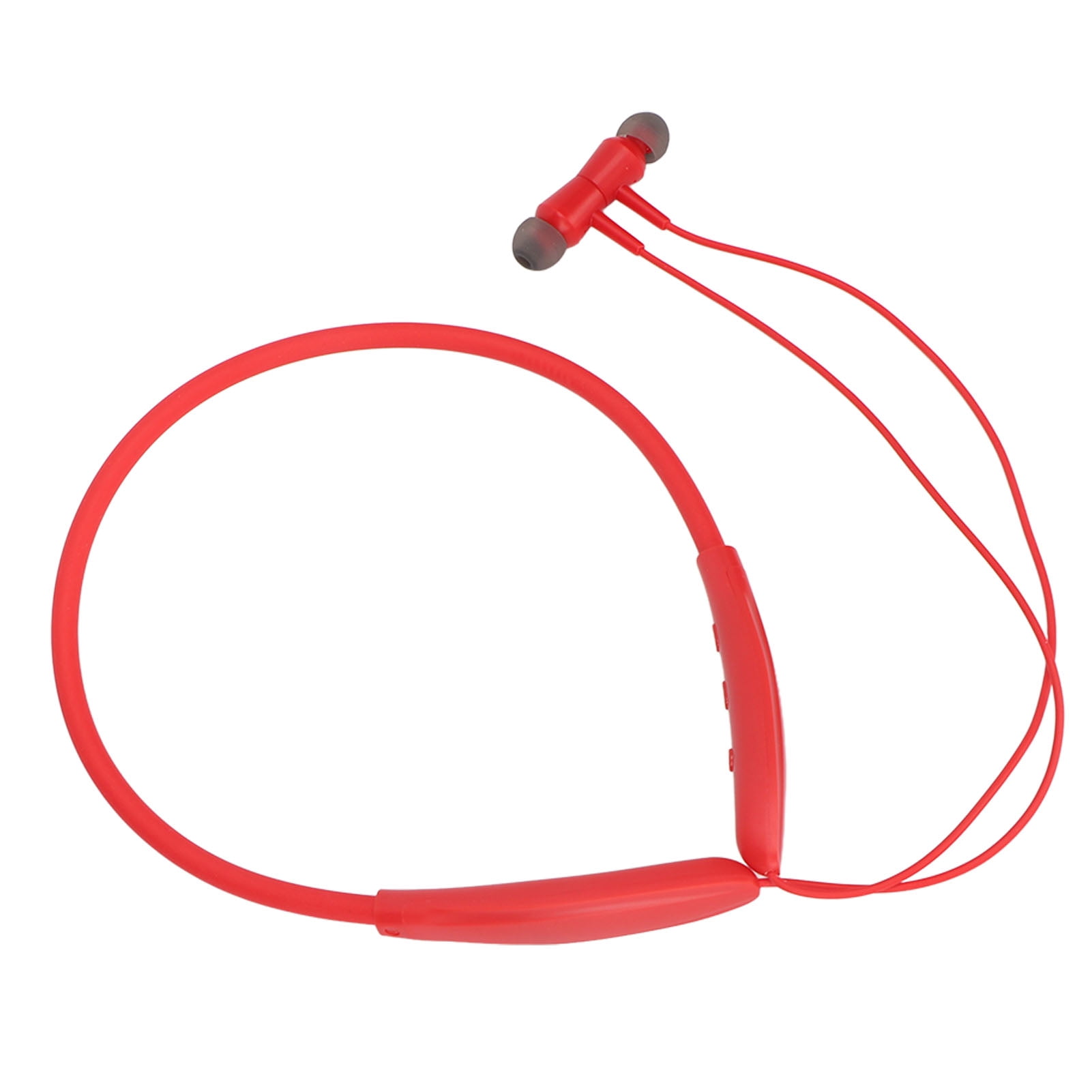 Neckband Sport Earphone, ABS Wireless Neckband Headphones Noise Cancellation Skin Friendly Stable High Resolution Speakers  For Sports