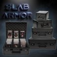 thumbnail image 3 of Panopply SLAB ARMOR 120+ 3 Row Psa Graded Card Storage Box Graded Card Case Psa Slab Case for Graded Cards Psa Card Case Baseball Card Cases for Sports Cards Storage (BLACK), 3 of 9