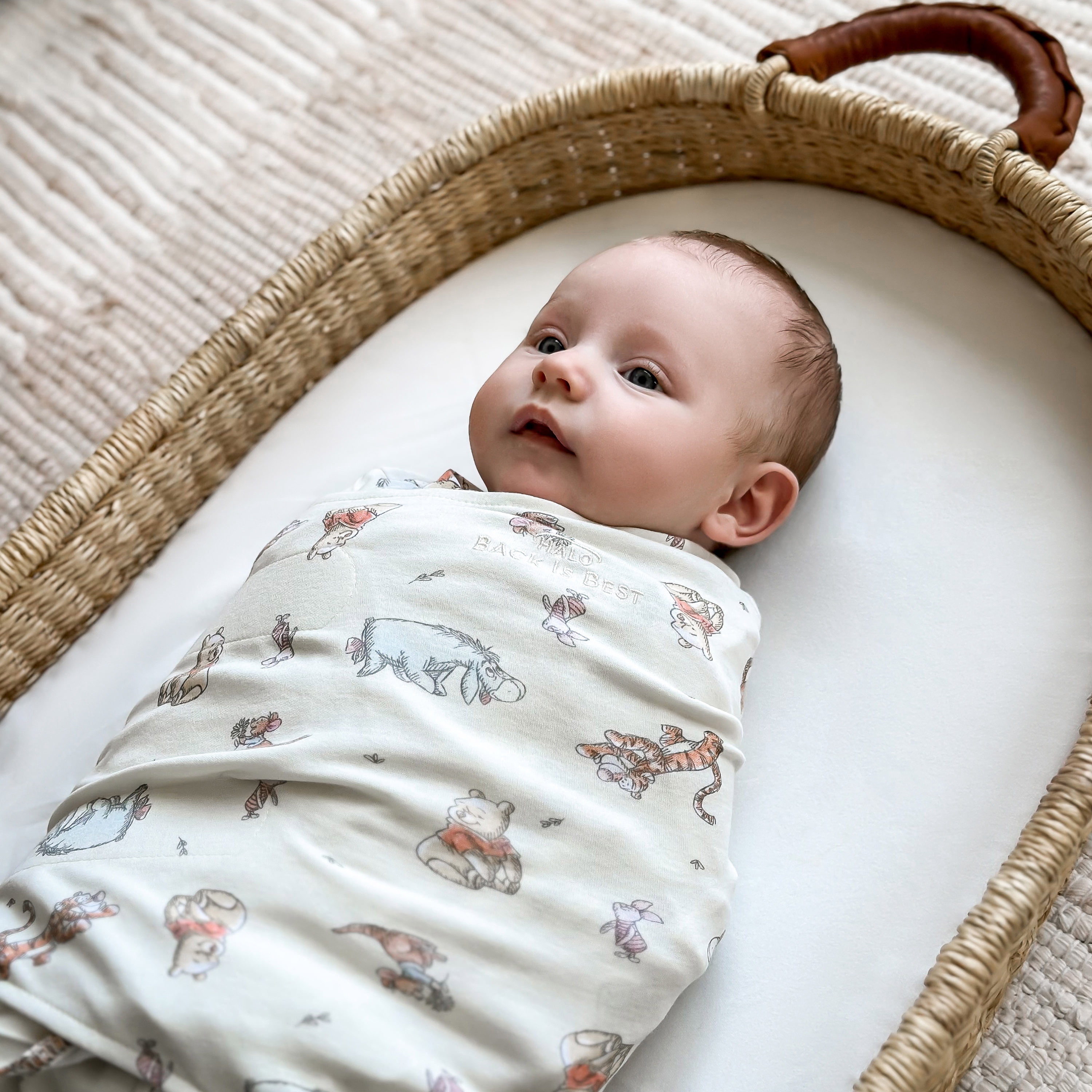 Couverture à Emmailloter HALO® SleepSack® - Coton - Winnie, NN, 1 paquet