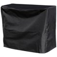 thumbnail image 1 of Sunnydaze Housse de Support de Support de Bois de Chauffage en PVC pour Extérieur, Résistante aux Intempéries, Robuste et Durable - 2 Pieds - Noir, 1 of 10