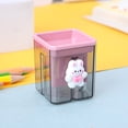 thumbnail image 1 of EGNMCR Home Office Furniture Double Hole Pencil Sharpener Small Portable Pencil Sharpener Pencil Sharpener Student Stationery Learning Tool Plastics pencil sharpener, 1 of 6