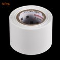 thumbnail image 3 of Unique Bargains 5cmx12m Non-Adhesive Protector Wrap Pipe Protective Tape White 3Pack, 3 of 5