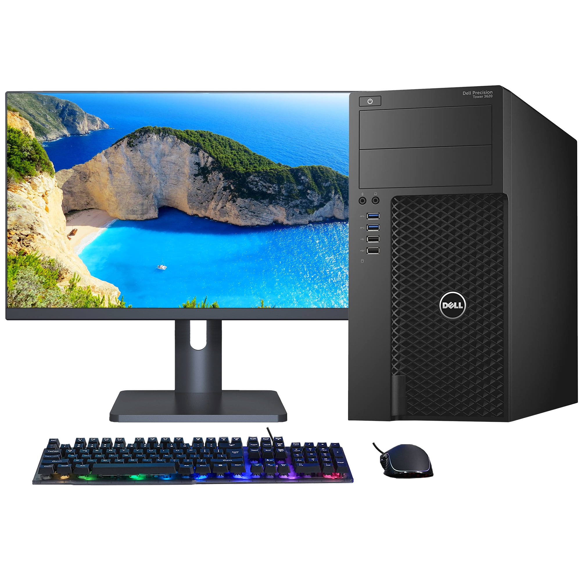 DELL Workstation PC Desktop Tower Computer Intel Core i7 upto 4.00