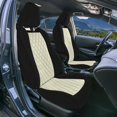 thumbnail image 4 of FH Group Custom Fit Neoprene Car Seat Covers for Toyota Corolla 2020-2024 Waterproof Beige Full Set, 4 of 9