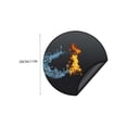 thumbnail image 1 of Dadatutu Tapis Ignifuges pour Foyer, Extra Épais, Tapis Rond pour Foyer, Tapis Résistant au Feu, Tapis pour Foyer, Imperméable, Tapis sous le Gril pour BBQ Extérieur pour Protéger les Planchers, Terrasses et Patios, 1 of 1