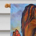thumbnail image 3 of Carolines Treasures 7039CHF 28 x 40 in. Papillon In The Roses Flag Canvas House Size, 3 of 4