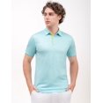 thumbnail image 2 of Men's Golf Shirts Short Sleeve Moisture Wicking Dry Fit Print Patterns Collared Performance Polo Golf Shirts for Men, 2 of 6